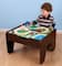 KidKraft 2 in 1 Activity Table with Board, Espresso